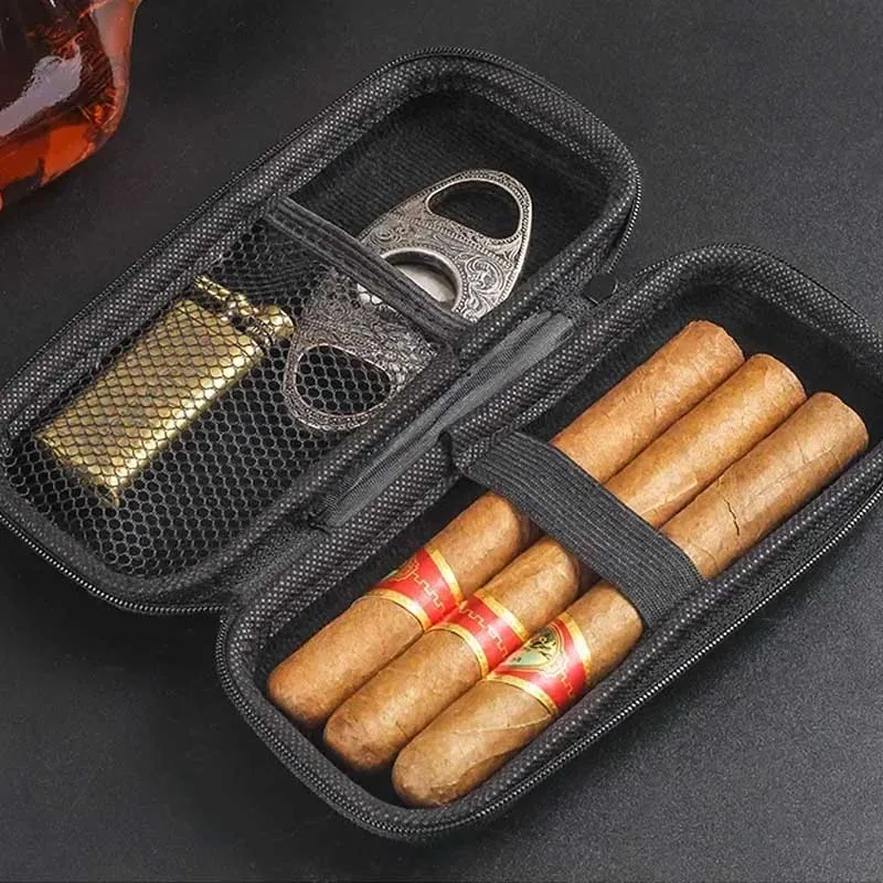 Travel Accessories Case - Portable Cigar Case EVA Light weight