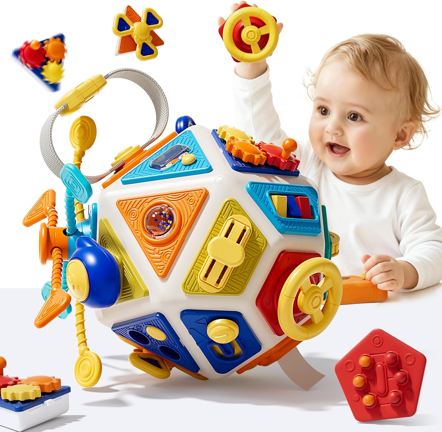 Travel Accessories Baby - Baby Busy Board Activity Cube Toys