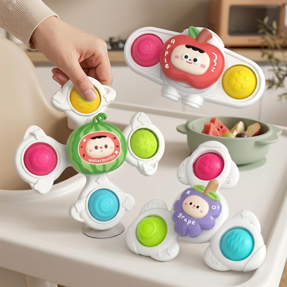 Travel Accessories Baby - 3Pcs Baby Sucker Fidget Spinning Toys