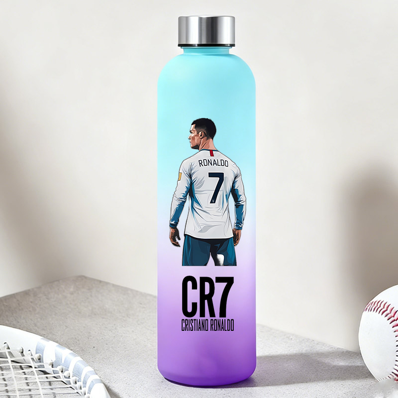 Travel Accessories For Kids - 900ML CR7 Water Bottles Casual Football