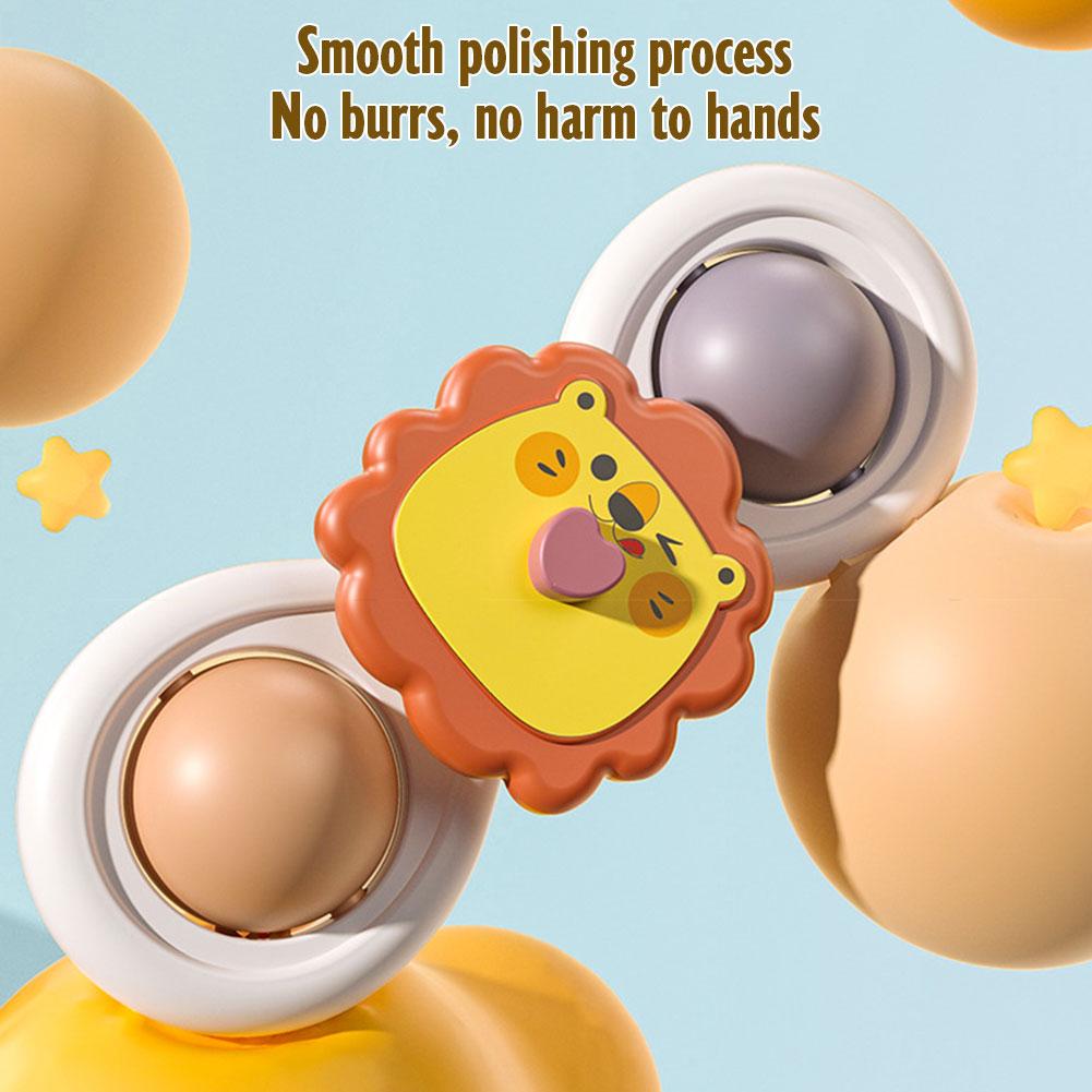 3PCS Suction Cup Rotating Toy  - Travel Accessories Baby review and price