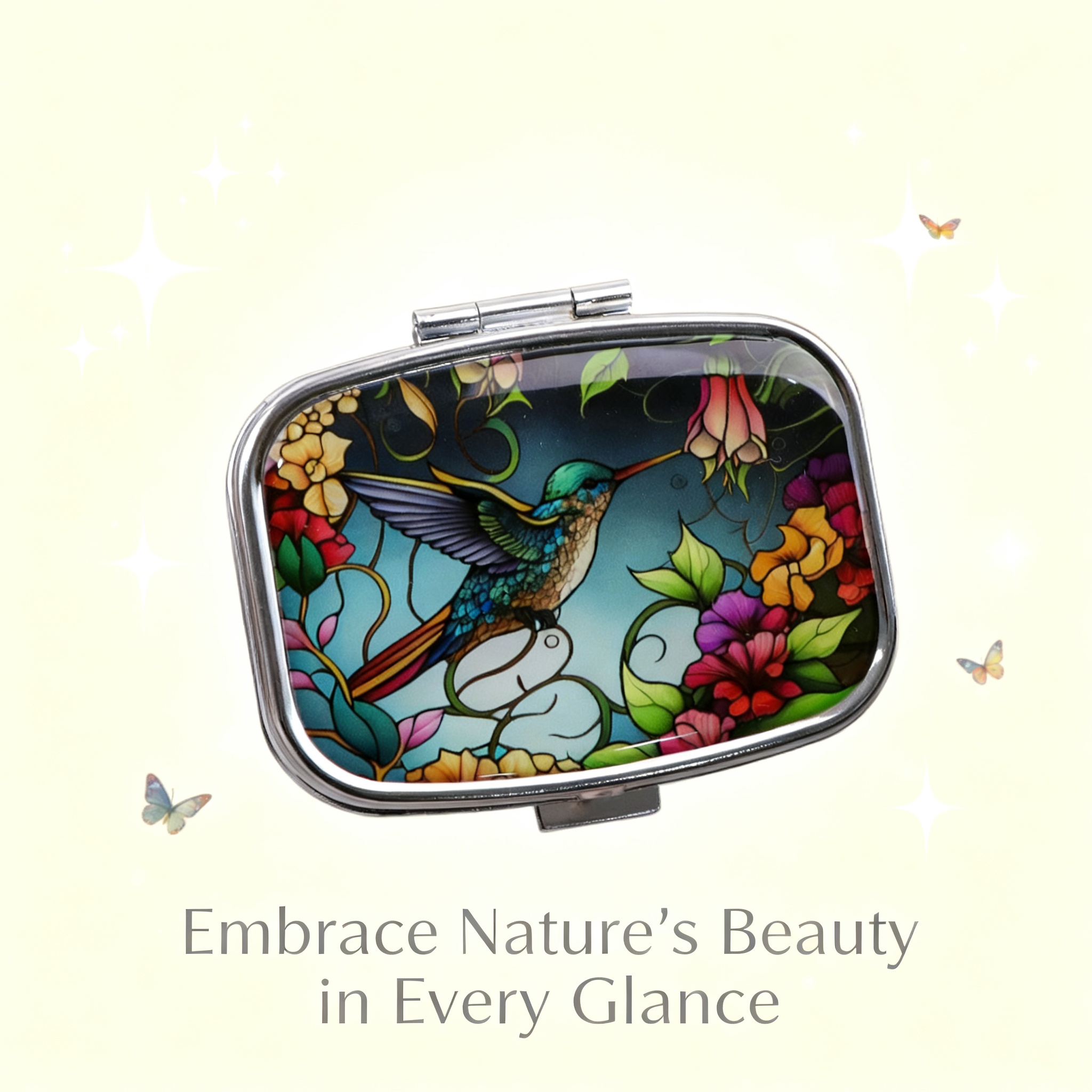 Cute Bird Cartoon Travel Pill  - Travel Accessories Case review and price