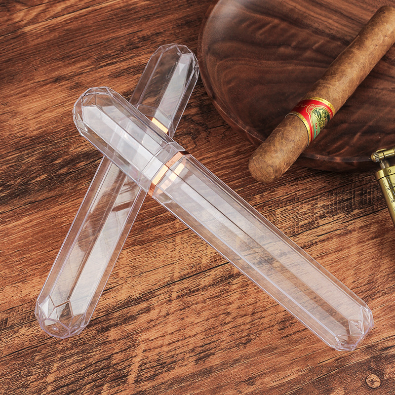 Acrylic Travel Cigar Tube Fash - Travel Accessories Case review and price