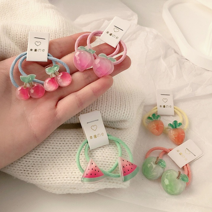 Kids Carrot Hair Ties 5 Pair N - Travel Accessories Baby review and price