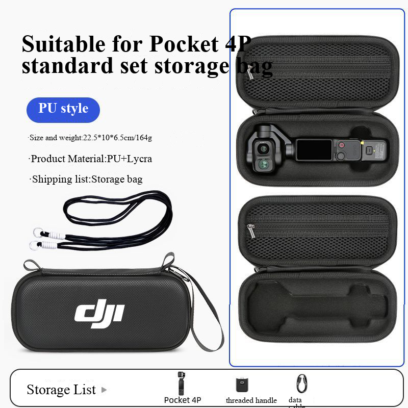 Storage Bag For DJI Pocket 4 P - Travel Accessories Case review and price