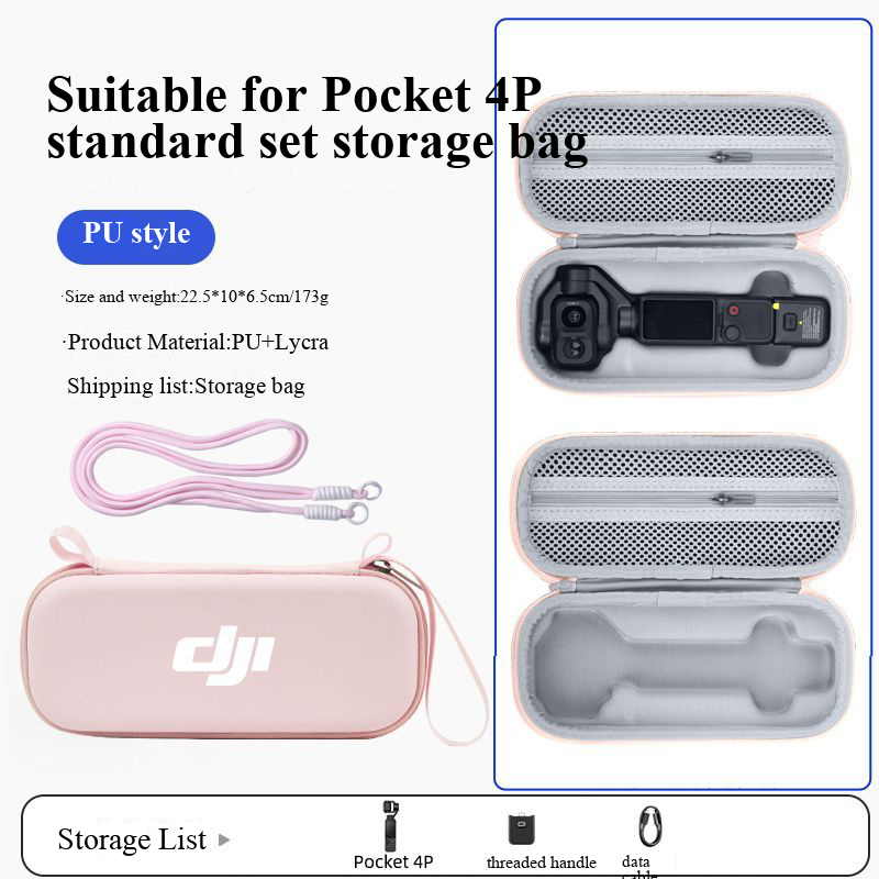 Storage Bag For DJI Pocket 4 P - Travel Accessories Case review and price