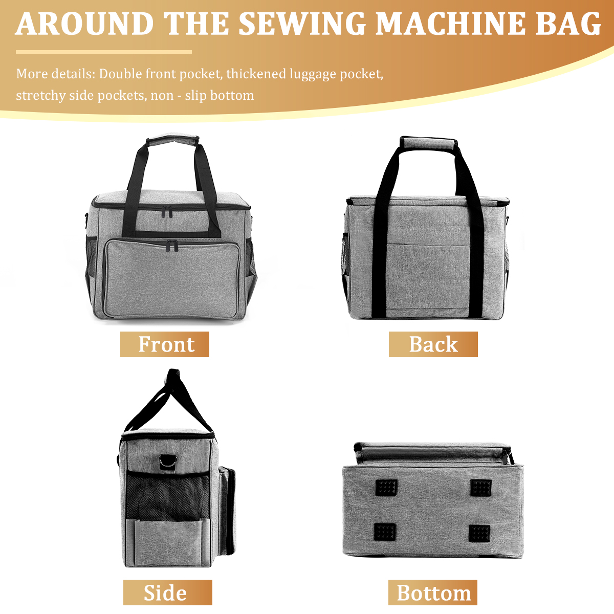 KOKNIT Sewing Machine Carrying - Travel Accessories Case review and price
