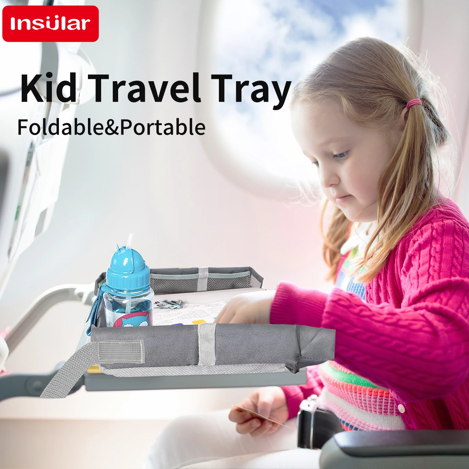 INSULAR KidsCar Seat Travel Tr - Travel Accessories Drawing review and price