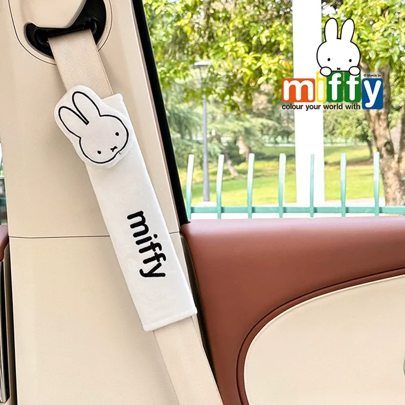 Kawaii Miffy Car Seat Belt Sho - Travel Accessories For Kids review and price