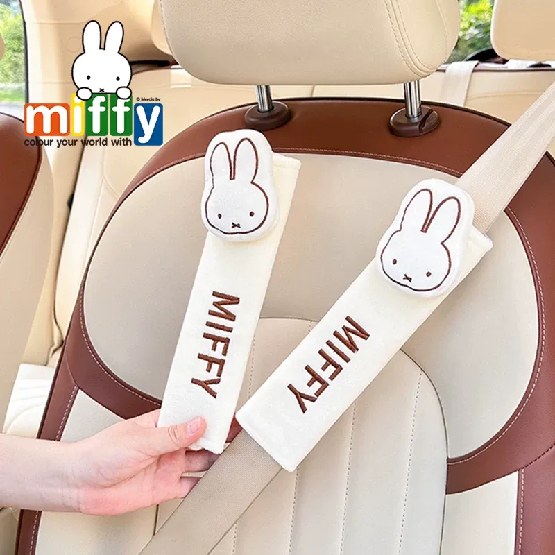 Kawaii Miffy Car Seat Belt Sho - Travel Accessories For Kids review and price