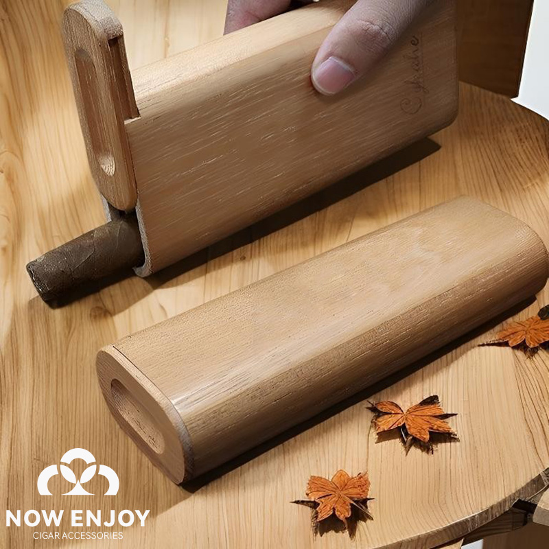 Portable Cigar Case Natural Ce - Travel Accessories Case review and price