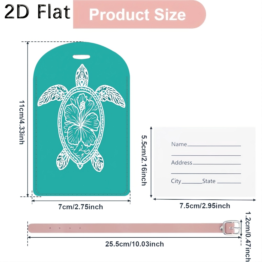 Travel Luggage Tag with Drawin - Travel Accessories Drawing review and price