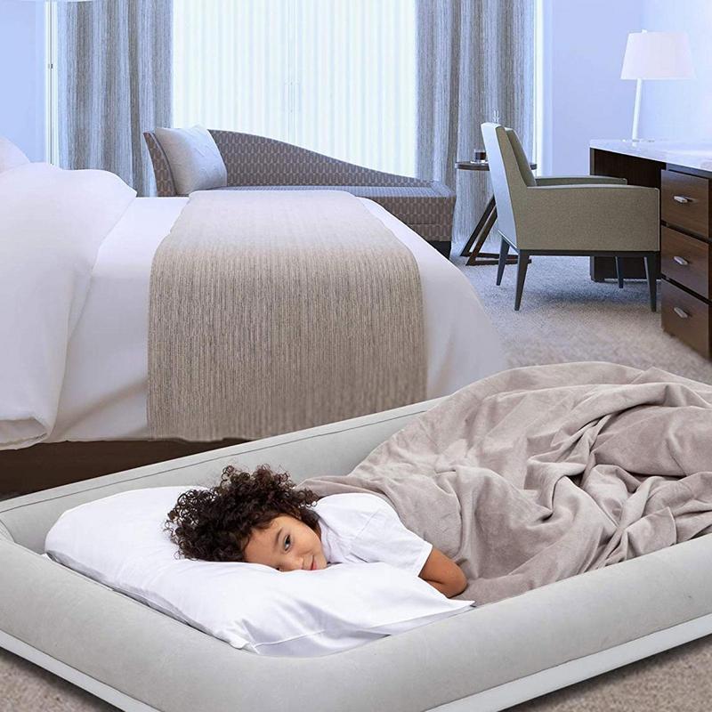 Baby Inflatable Travel Bed Air - Travel Accessories For Kids review and price